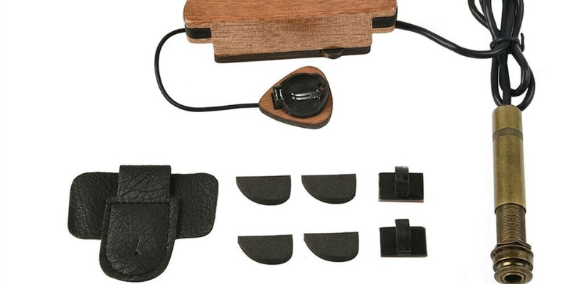 Hướng dẫn thao tác dán và tìm vị trí đặt pickup Adeline AD88 lên mặt đàn